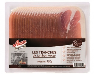 Parma ham 20 slices 320g Aoste