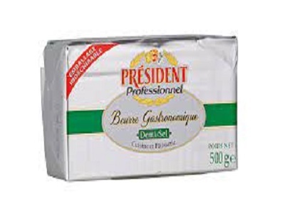 Butter - salted 500G President
