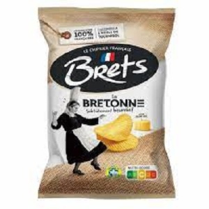 Brets saled butter chips 125gr