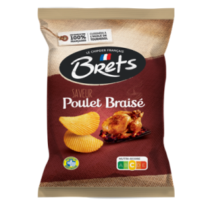 brets braised chicken chips 125gr