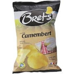 Brets camembert chips 125gr