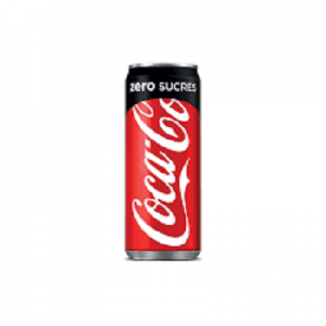 Coca cola zero can 33cl
