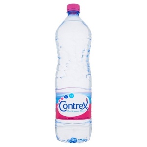 Contrexeville water bottle plastic 1.5L
