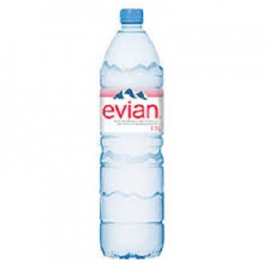 Evian bottle plastic 1.5L