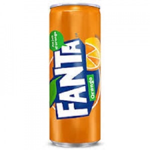 Fanta orange can 33 cl
