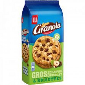 Granola chocolate chip & hazelnut cookie 184g