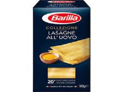 Lasagne sheets 500g barilla