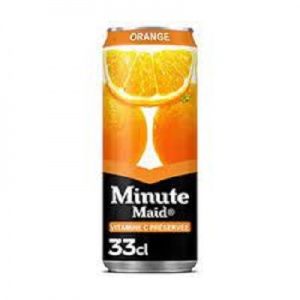Minute maid orange can 33 cl