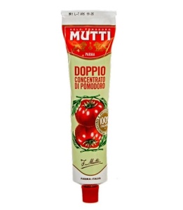 mutti double concentrated tomato tube 130gr