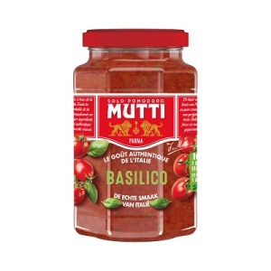 mutti tomato and basil sauce 280gr