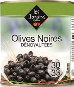 Stoned black olives 4/4