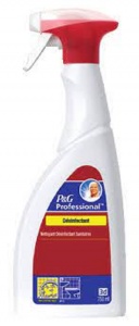 p&g disinfectant cleaner sanitary spray 750ml
