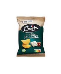 Brets blue cheese chips 125gr