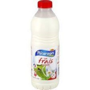 Milk -  fresh whole milk 1l Paturages