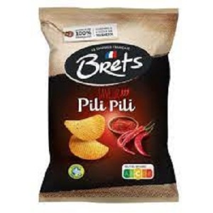 Brets pili pili chips 125gr