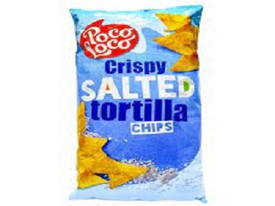 Nature tortilla chips 450 gr