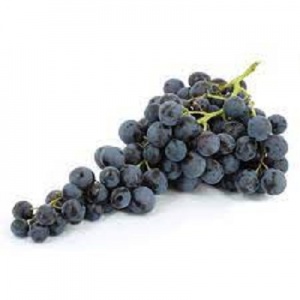 Black grapes 