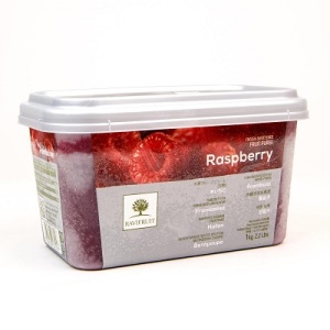ravifruit mashed raspberry 1kg frozen
