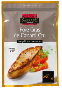 Foie gras escalopes 40 x 60 gr