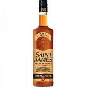 St james rum parfumed with ambergris  45° - 70 cl