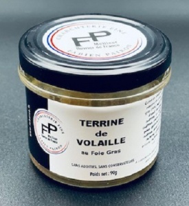 chicken terrine with foie gras 90gr fp