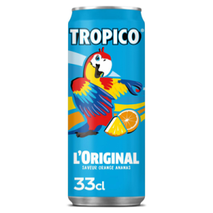 Tropico Ice tea Peach 33cl cans